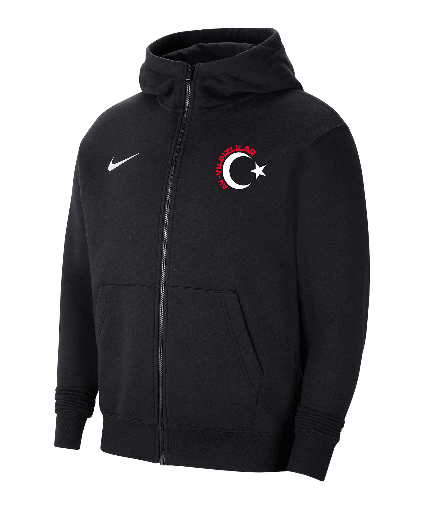 Nike TFF Kapuzenjacke EC 2024 Kids Schwarz - schwarz