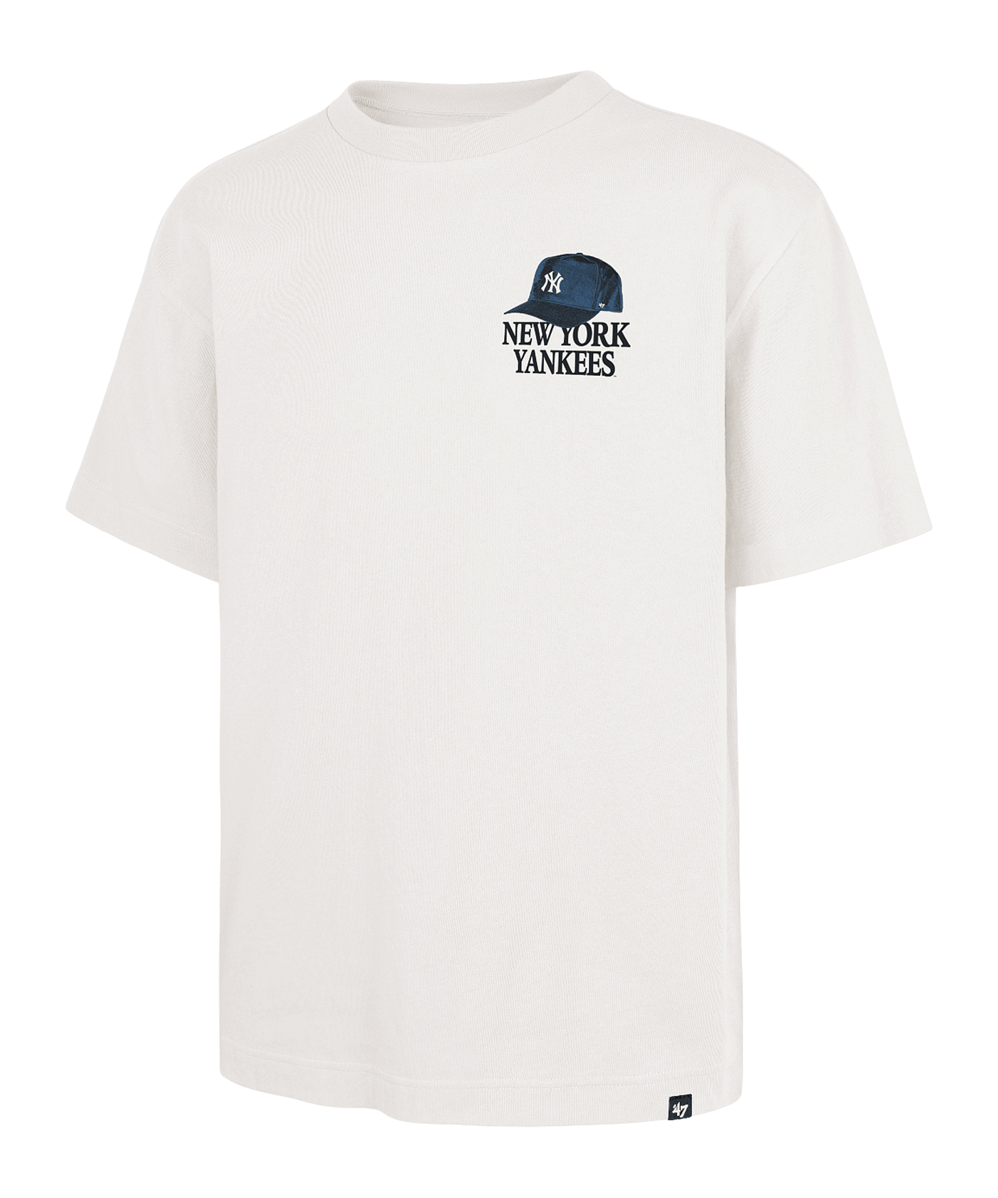 '47 Brand Mlb New York Yankees In The Paper Foundation T-Shirt Beige - beige