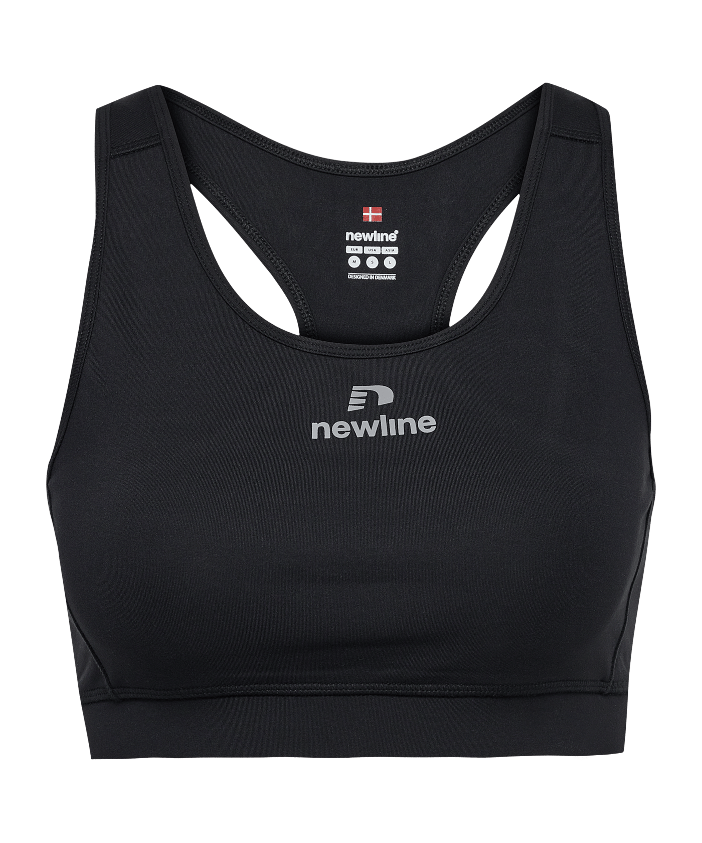 Hummel nwlLEAN Sport-BH Damen Schwarz F2001 - schwarz