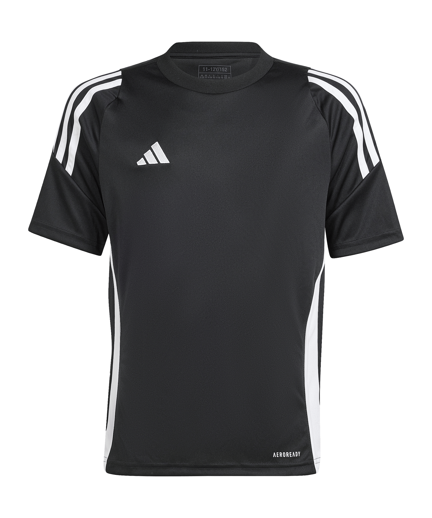 adidas Tiro 24 Trikot Kids Schwarz Weiss - schwarz
