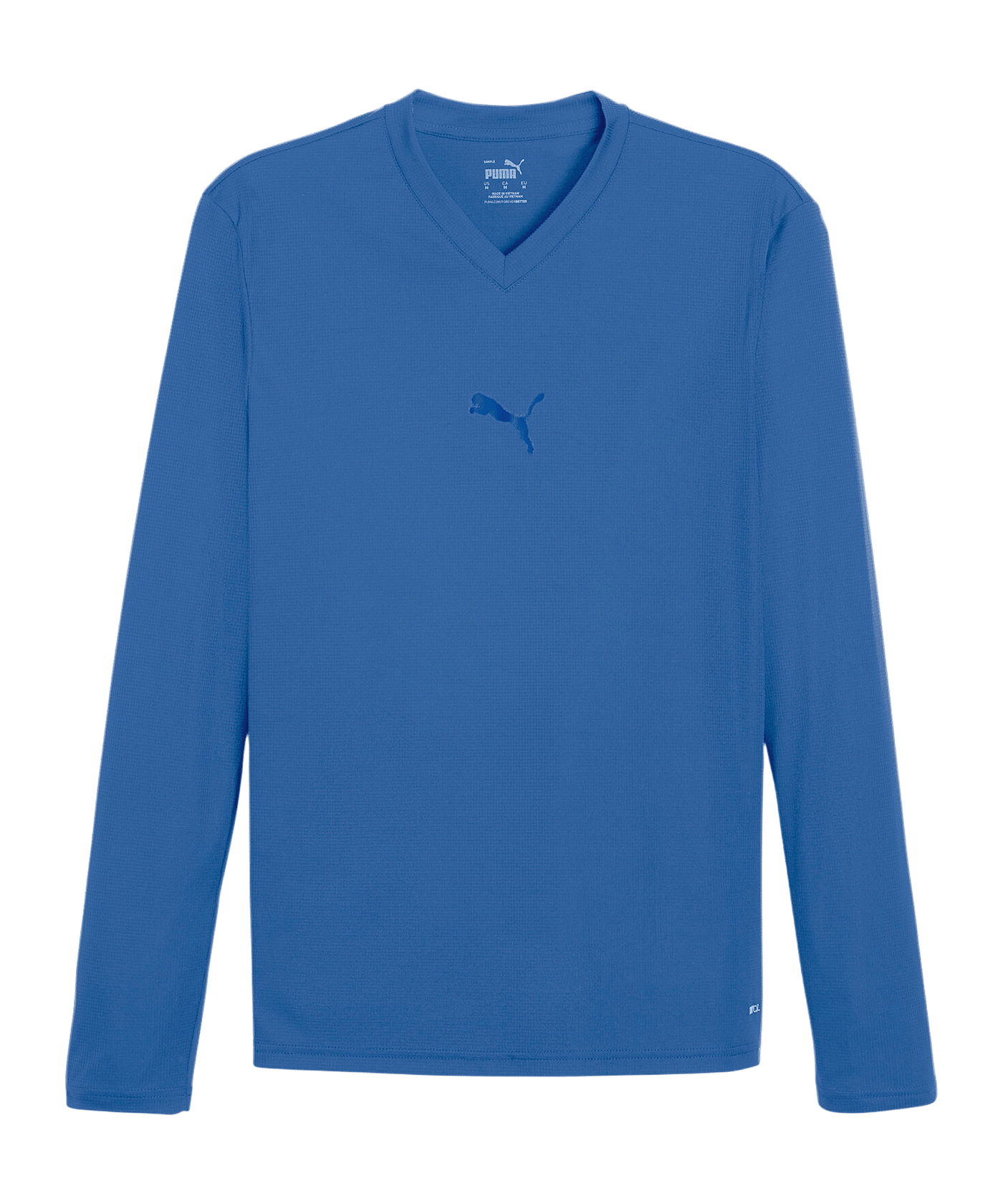 PUMA TeamGOAL Baselayer Longsleeve Blau F02 - blau