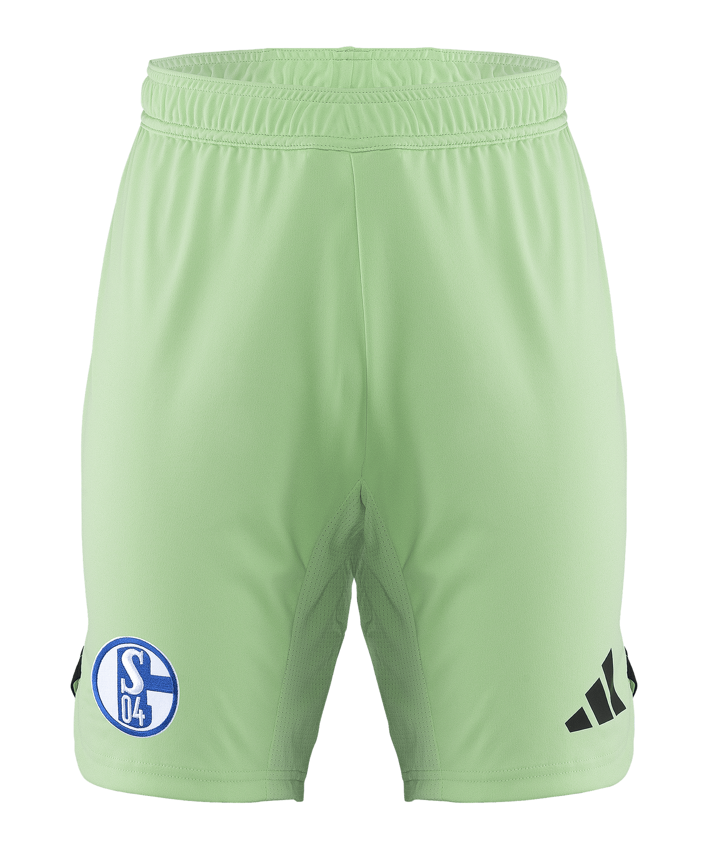 adidas FC Schalke 04 Torwartshort 2025/2026 Grün - gruen