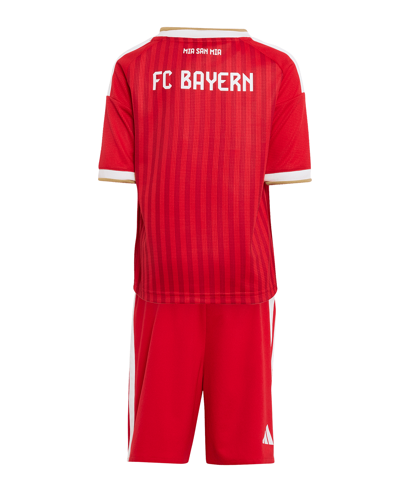 adidas FC Bayern München Trikot Set Home 2026/2027 Kids Rot - rot