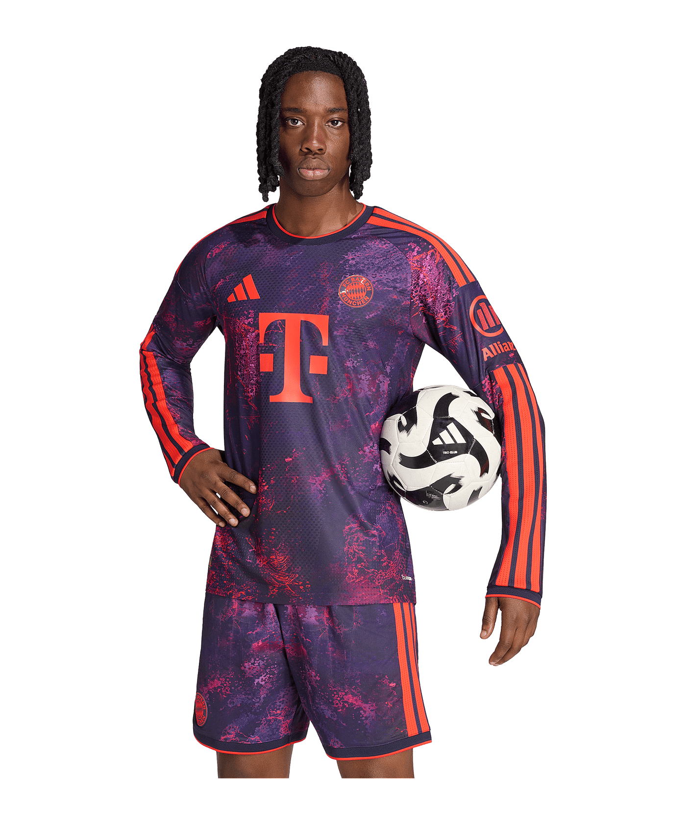adidas FC Bayern München Authentic Trikot Langarm 3rd 2026/2027 Mehrfarbig - mehrfarbig