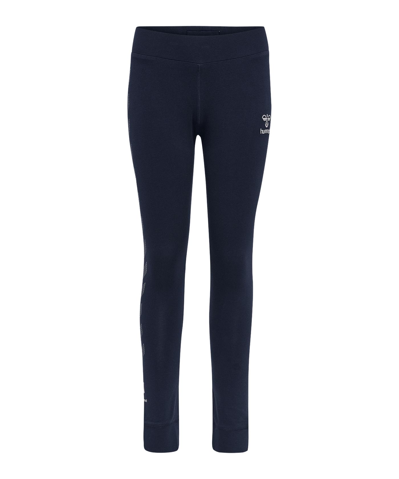 Hummel Move Grid Cotton Leggings Kids Blau F7026 - blau