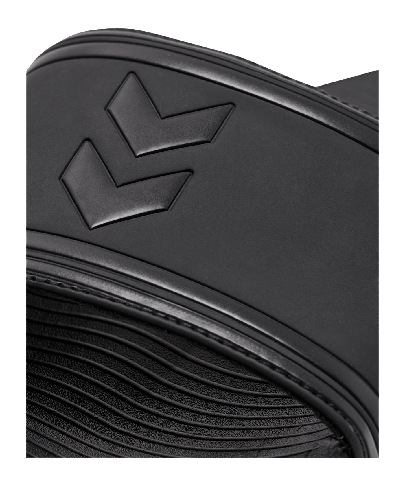 Hummel Lead Pool Slide Badelatsche Schwarz F2001 - schwarz