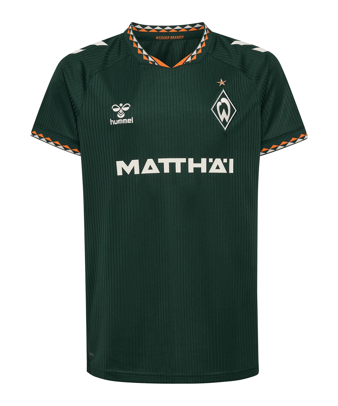 hummel SV Werder Bremen Trikot Away 2026/2027 Kids Grün F6842 - gruen