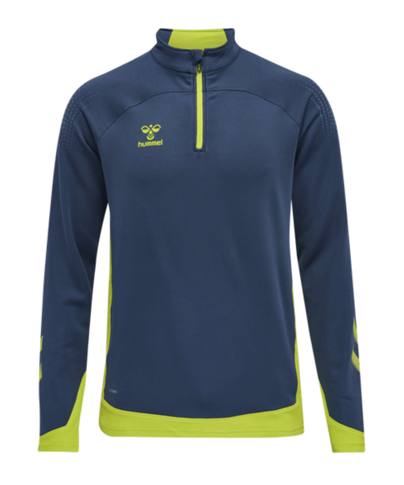 Hummel hmlLEAD HalfZip Sweatshirt Blau F7642 - blau