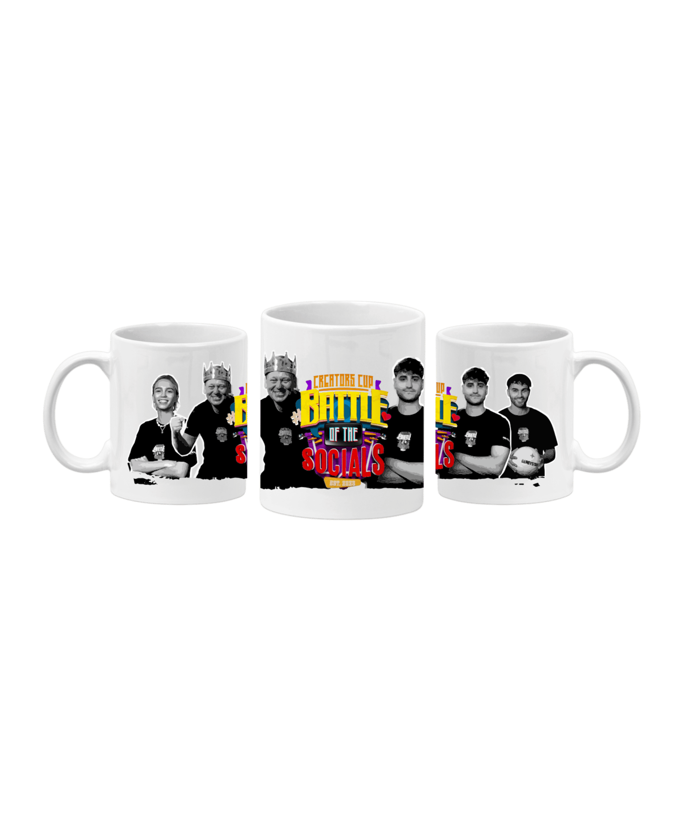 Battle of the Socials Tasse "Event Mug" Weiss - weiss