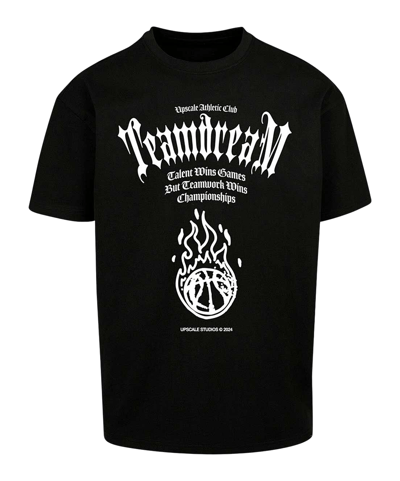 Mister Tee Teamdream Heavy Oversize T-Shirt Schwarz - schwarz