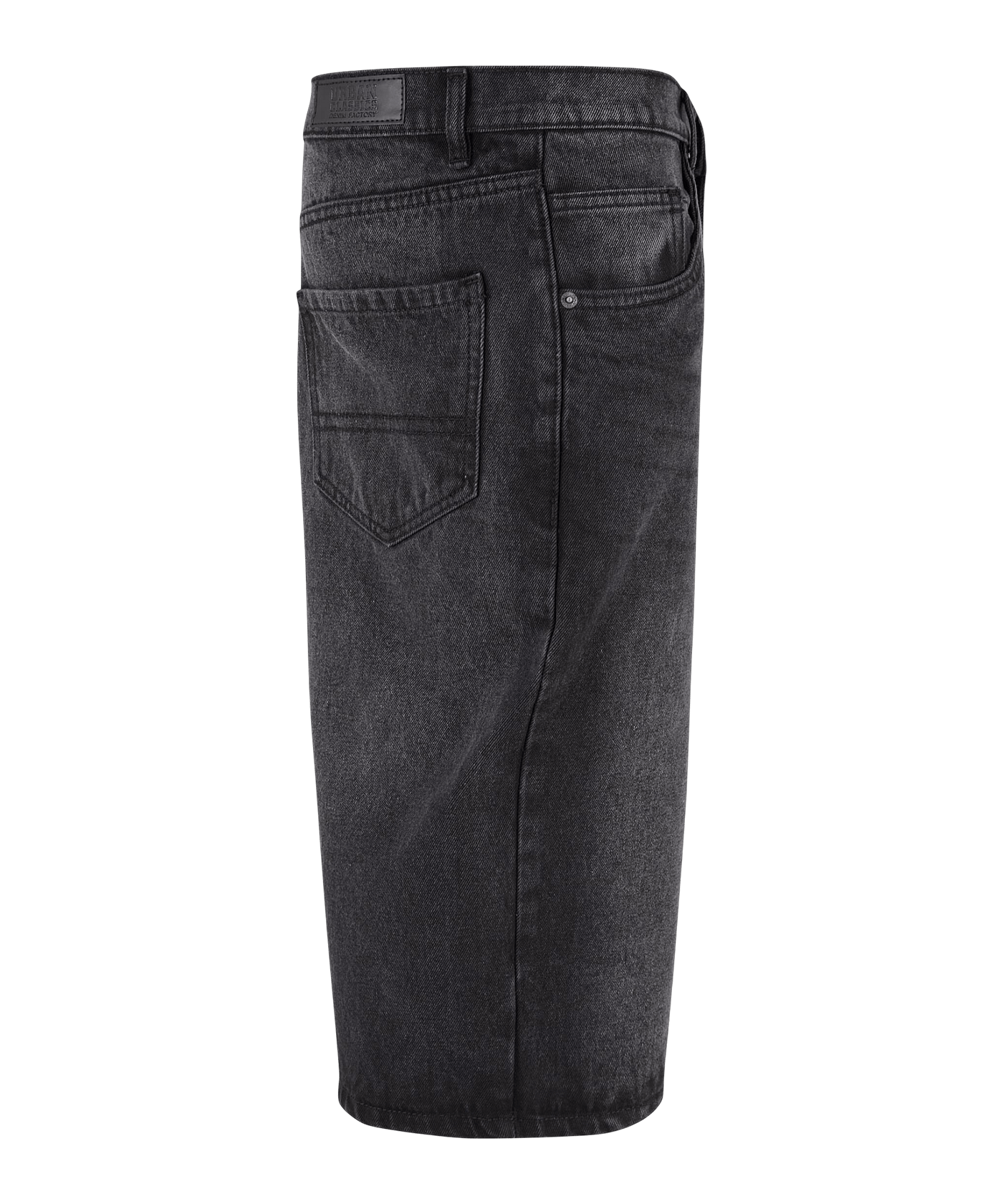 Urban Classic 90s Heavy Denim Short Schwarz - schwarz