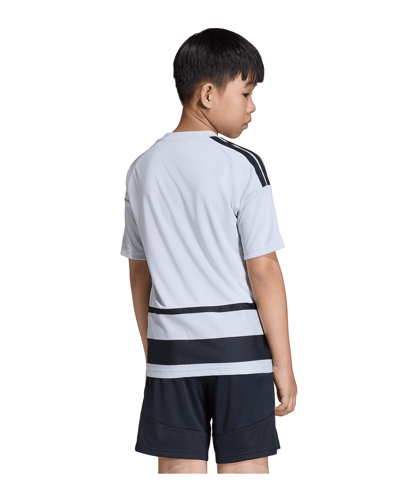adidas Hooped 26 Trikot Kids Grau - grau