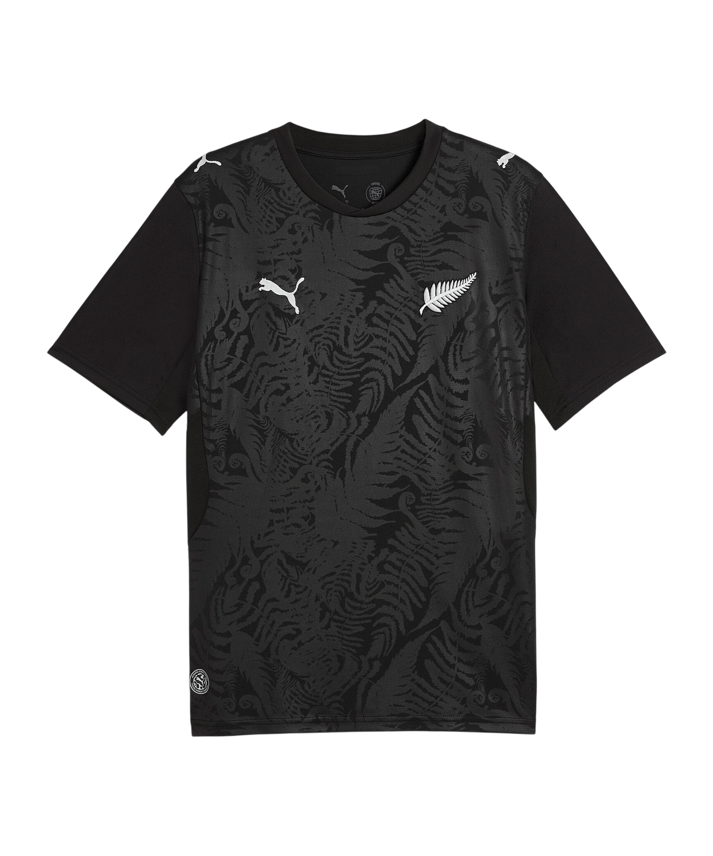 PUMA NZF Neuseeland Trikot Home WM 2026 Schwarz F01 - schwarz