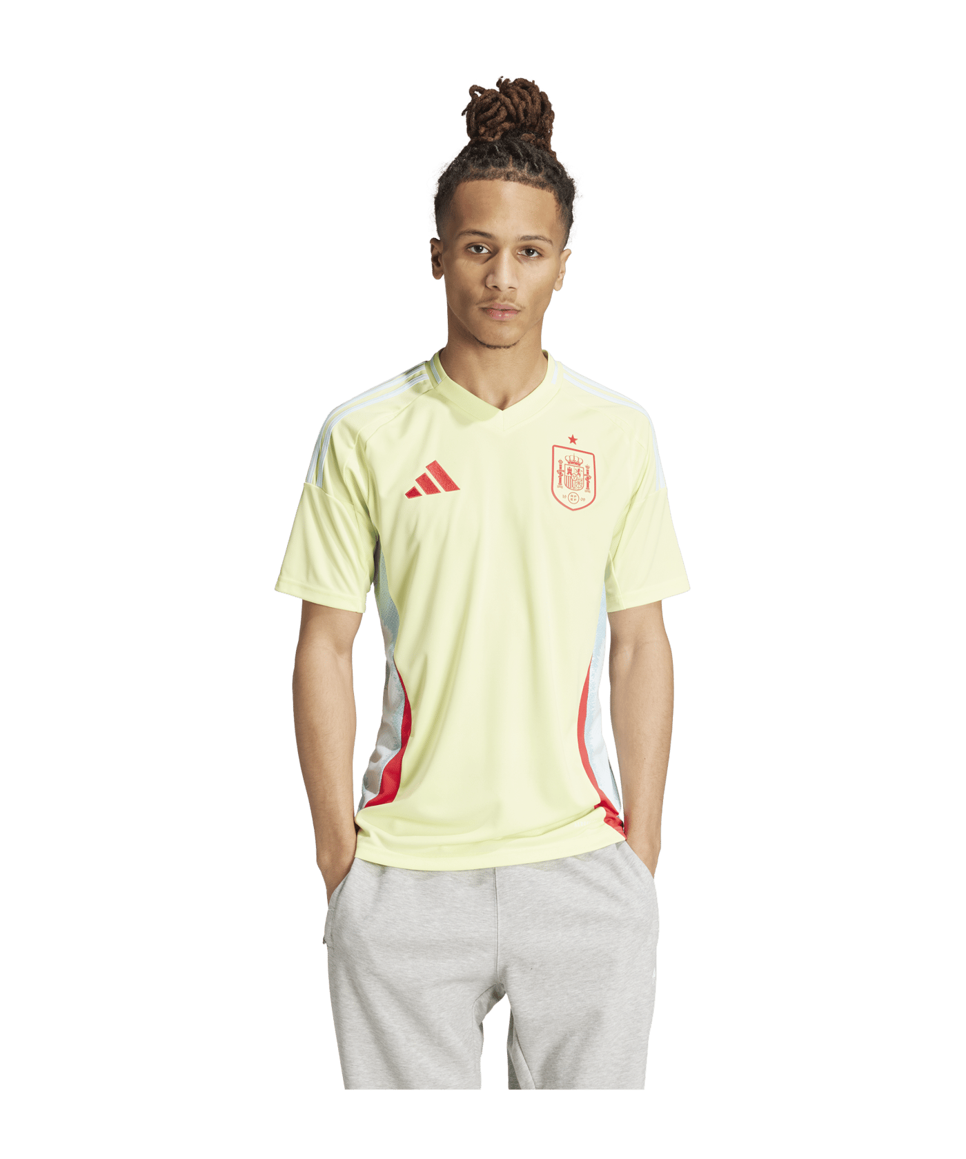 adidas Spanien Trikot Away EM 2024 Gelb - gelb