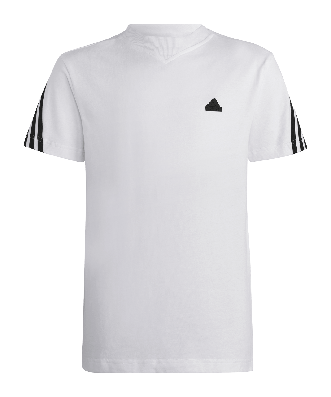 adidas 3S T-Shirt Weiss Schwarz - weiss