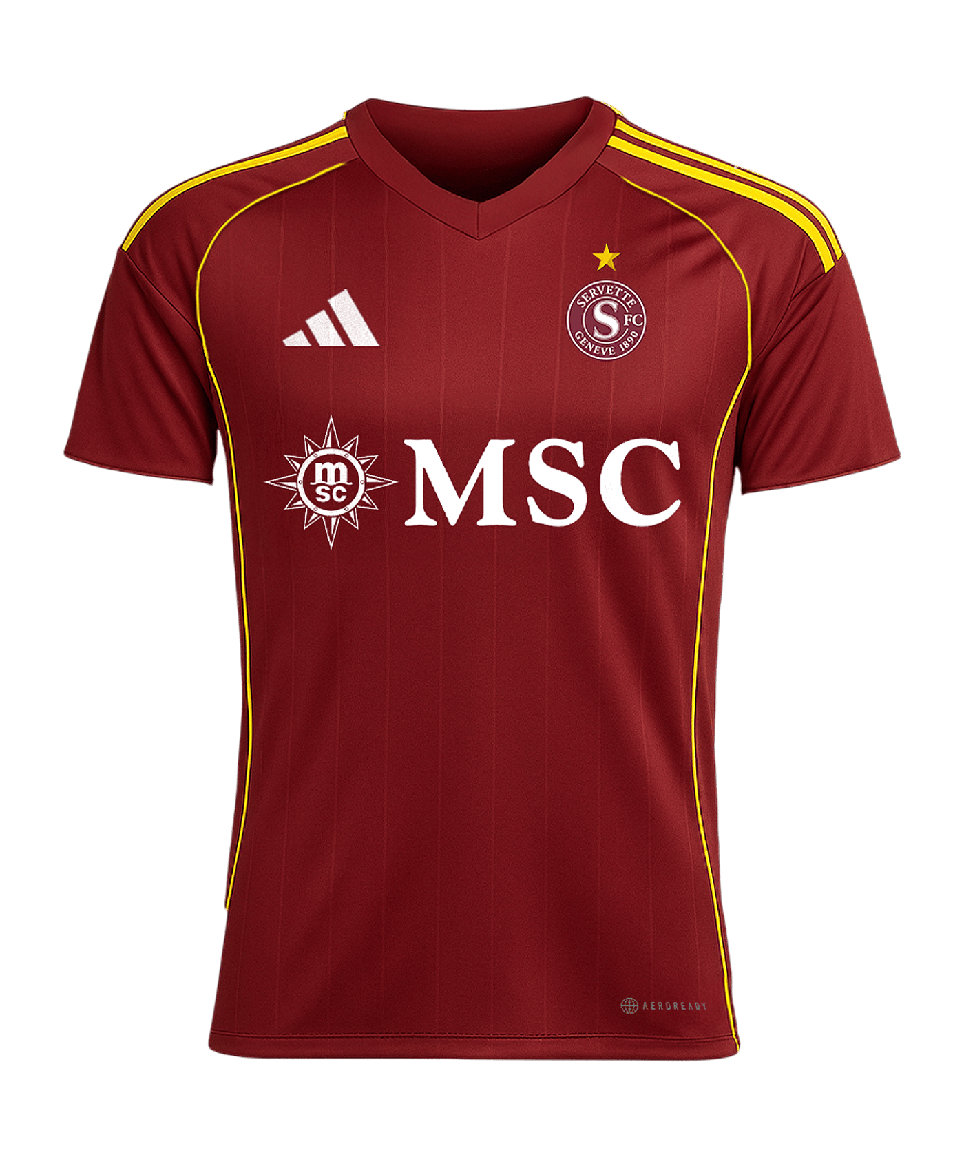 Servette FC Servette FC Trikot Home 2025/2026 Kids Rot - rot