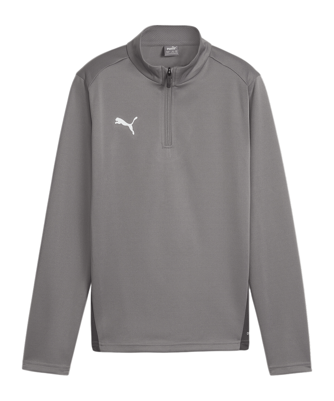 PUMA teamGOAL Training 1/4 Zip Sweatshirt Kids  Grau F13 - grau