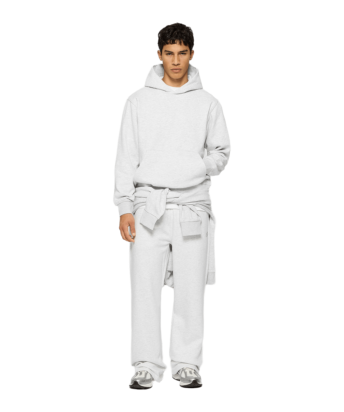 Burocs Wide Leg Jogginghose Grau - grau