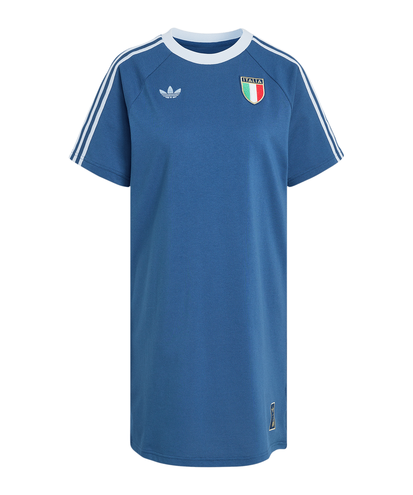 adidas FIGC Italien Originals Kleid Damen Blau - blau
