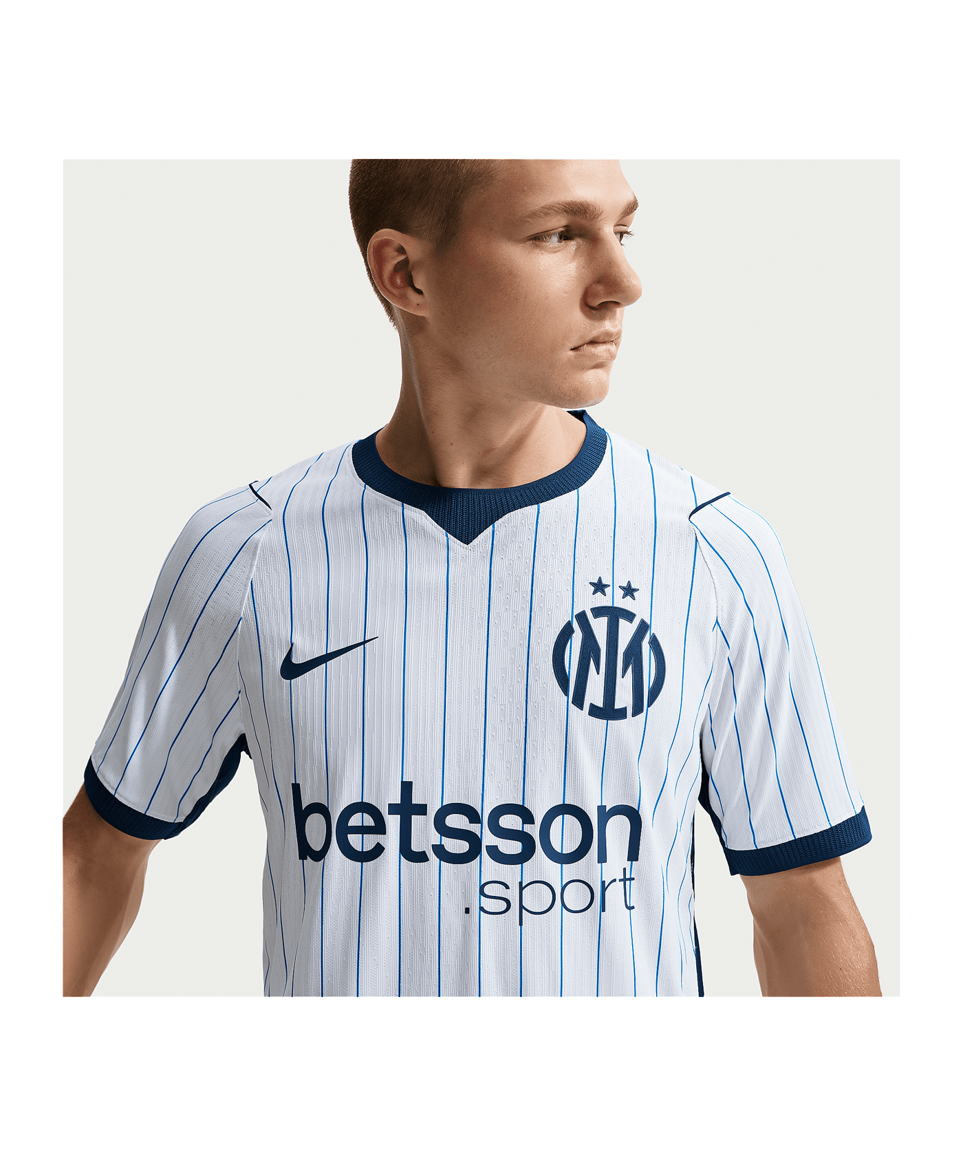 Nike Inter Mailand Authentic Trikot Away 2026/2027 Weiß F101 - weiss