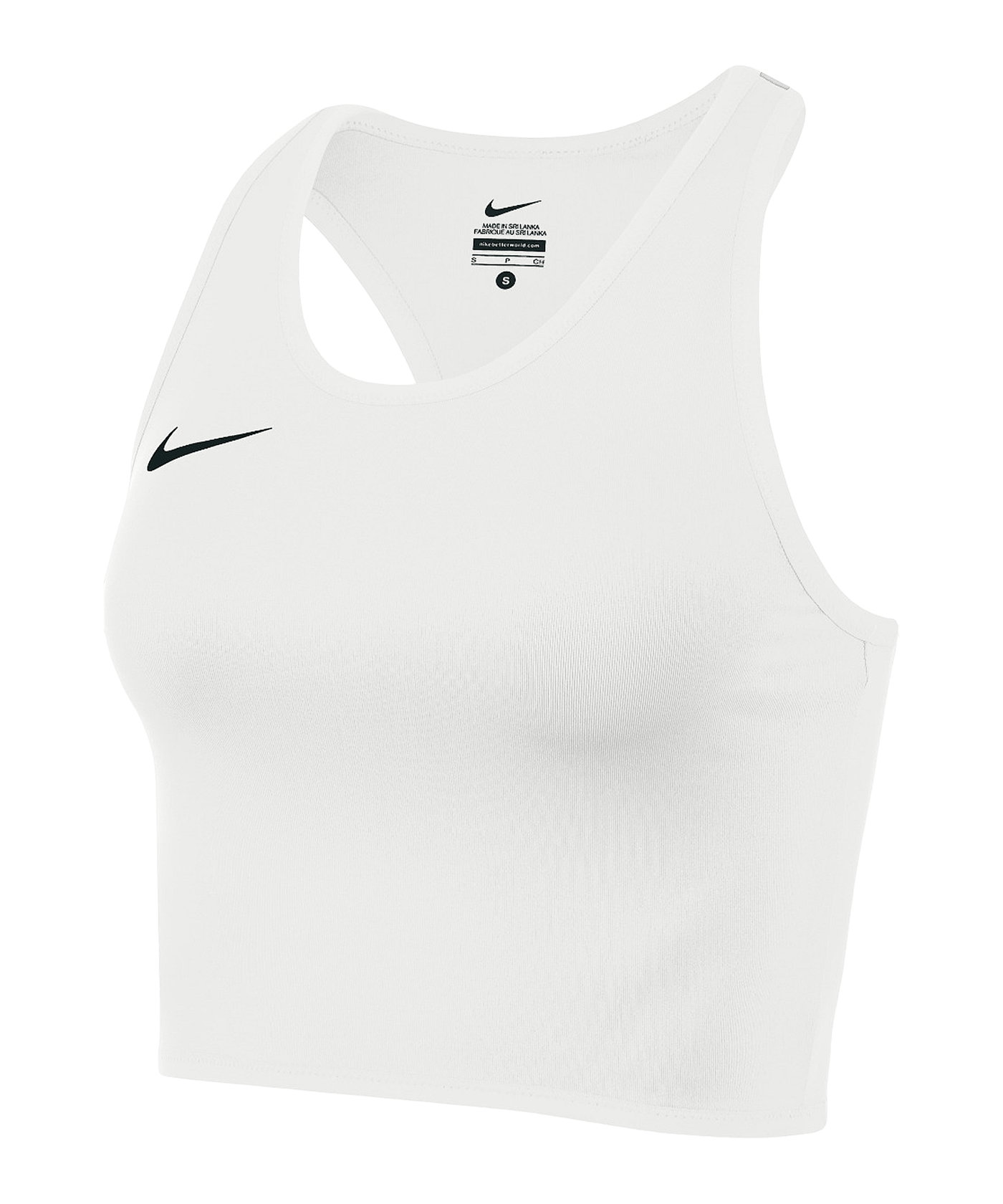 Nike Team Stock Sport-BH Damen Weiss F100 - weiss