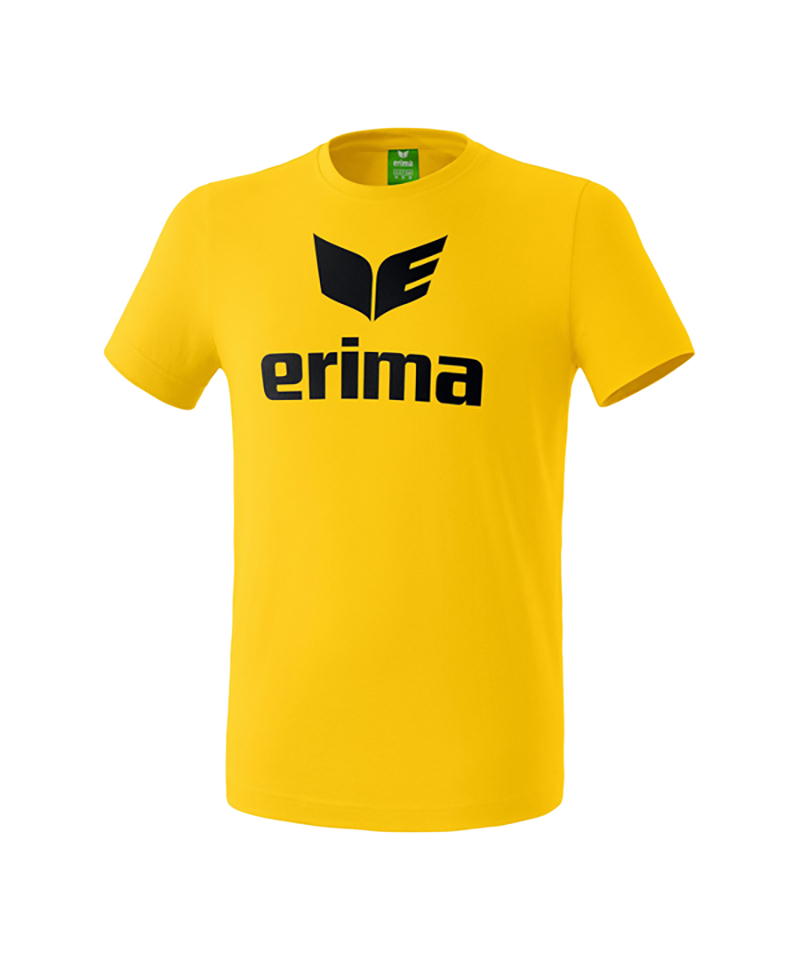Erima Promo T-Shirt Kids Gelb Schwarz - gelb