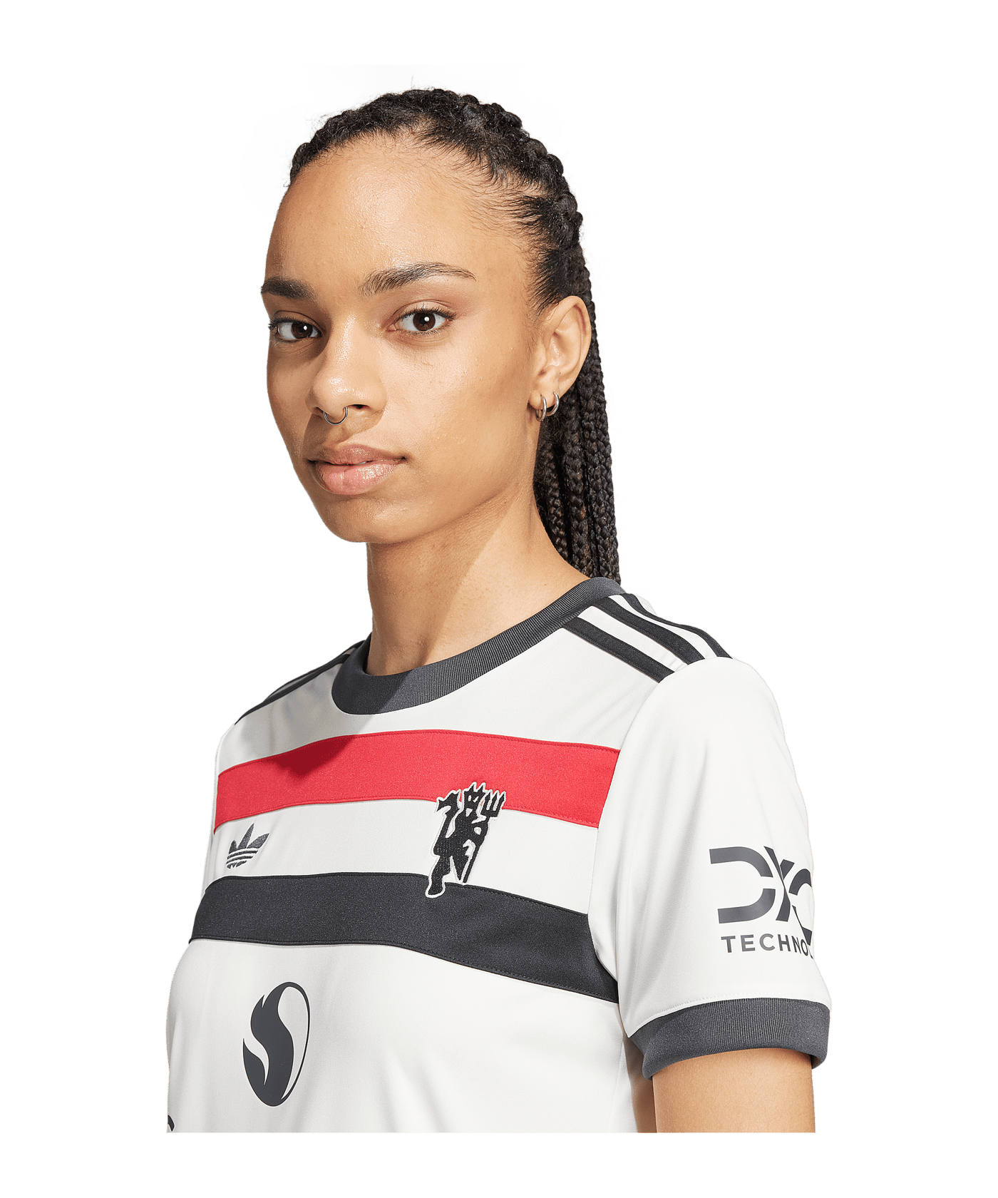 adidas Originals Manchester United Trikot 3rd Damen Weiss - weiss