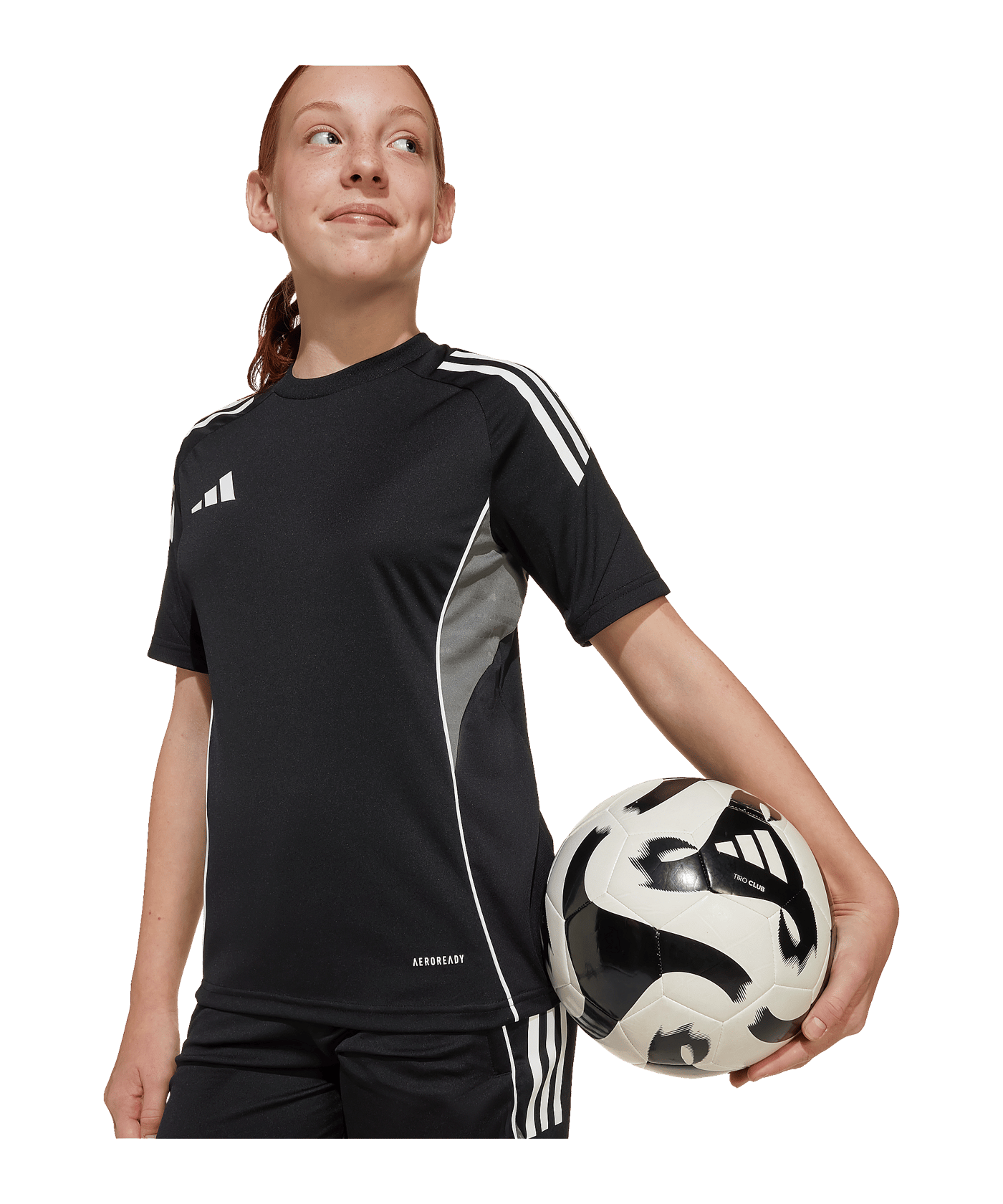 adidas Tiro 25 Competition Trainingsshirt Kids Schwarz - schwarz
