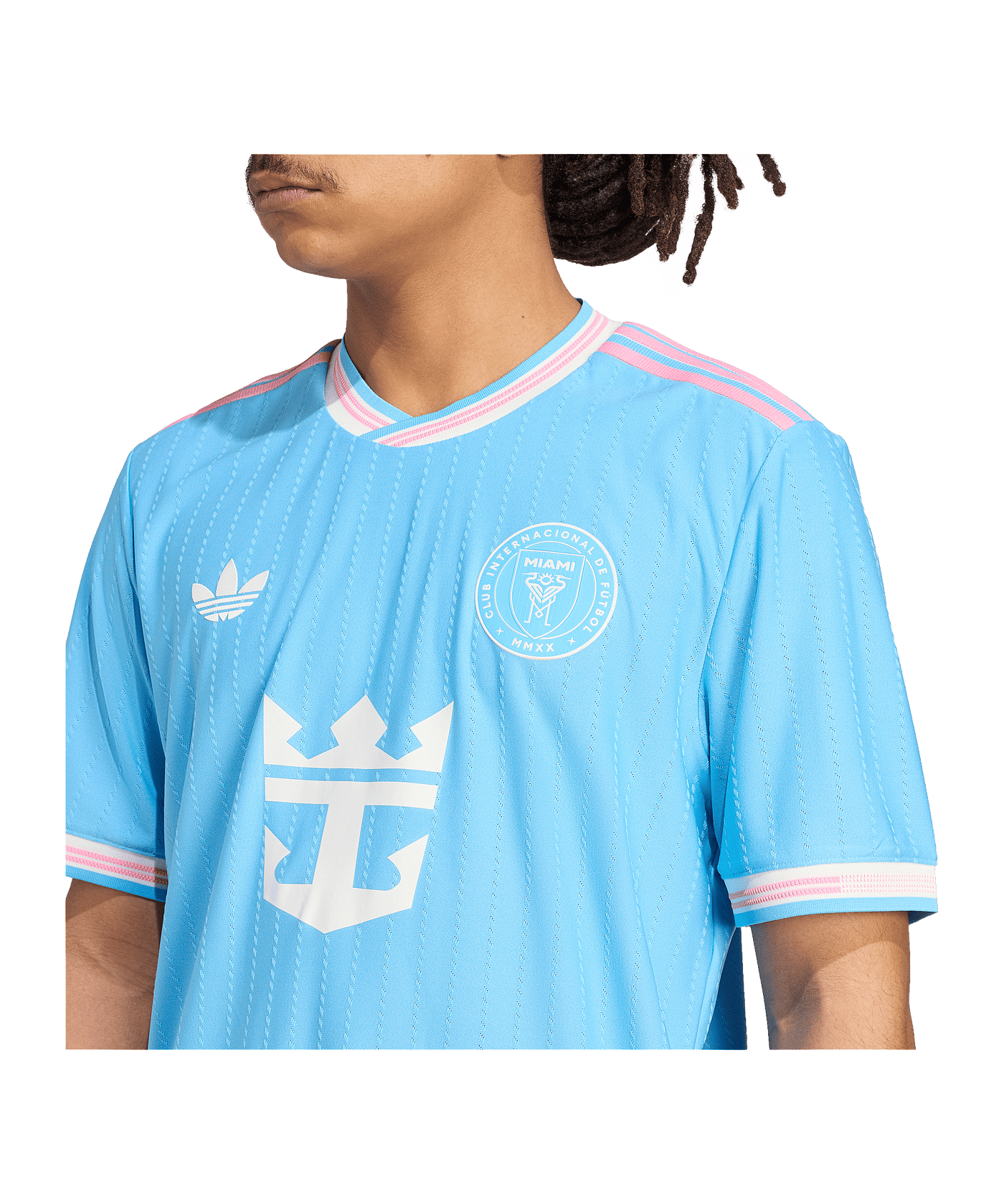 adidas Inter Miami Authentic Messi Trikot 3rd 2025/2026 Blau - blau