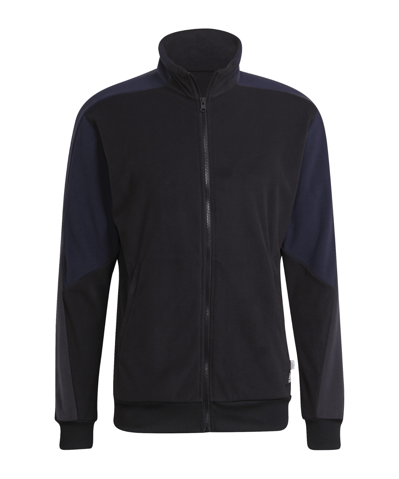 adidas Future Icons Fleece Trainingsjacke Schwarz - schwarz