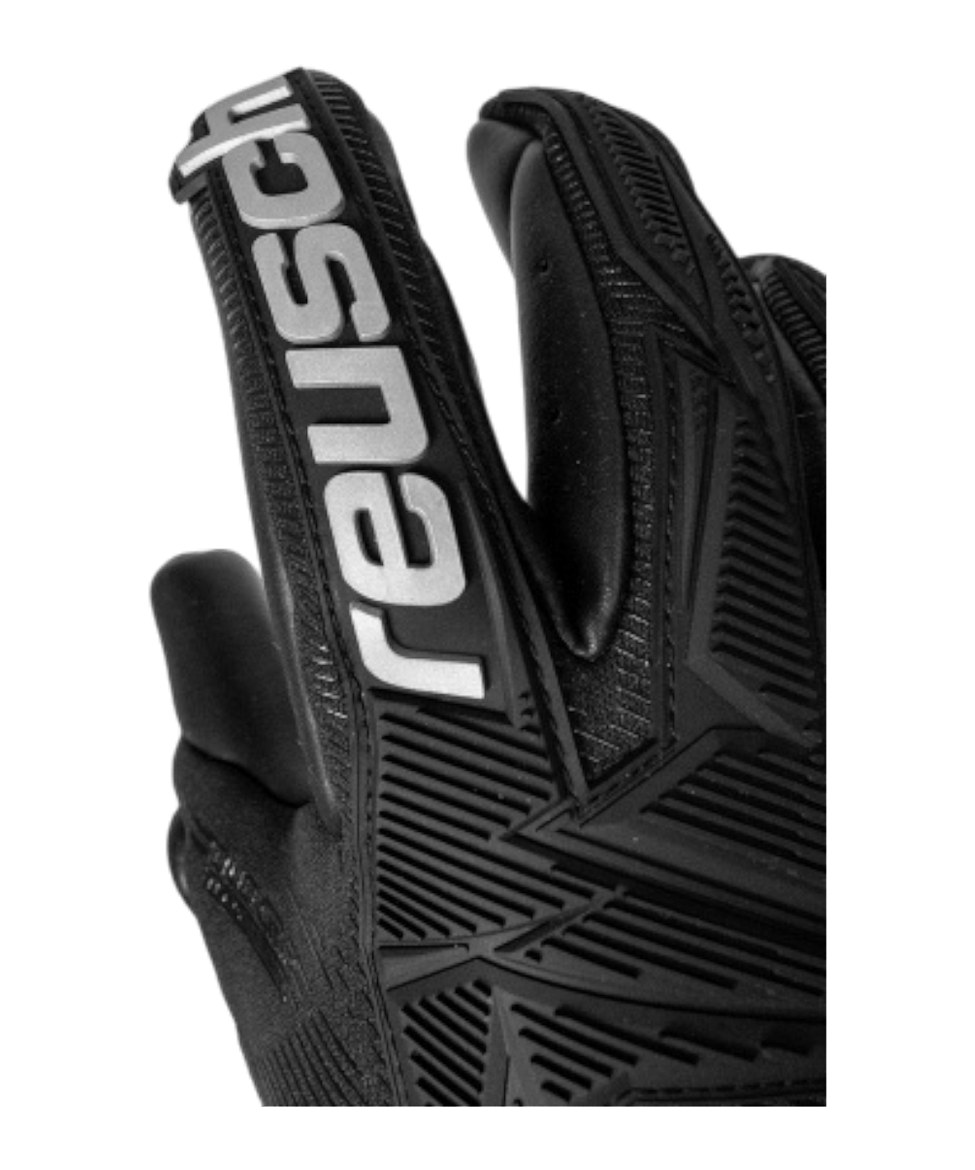 Reusch Attrakt Duo Strapless Torwarthandschuhe Schwarz - schwarz