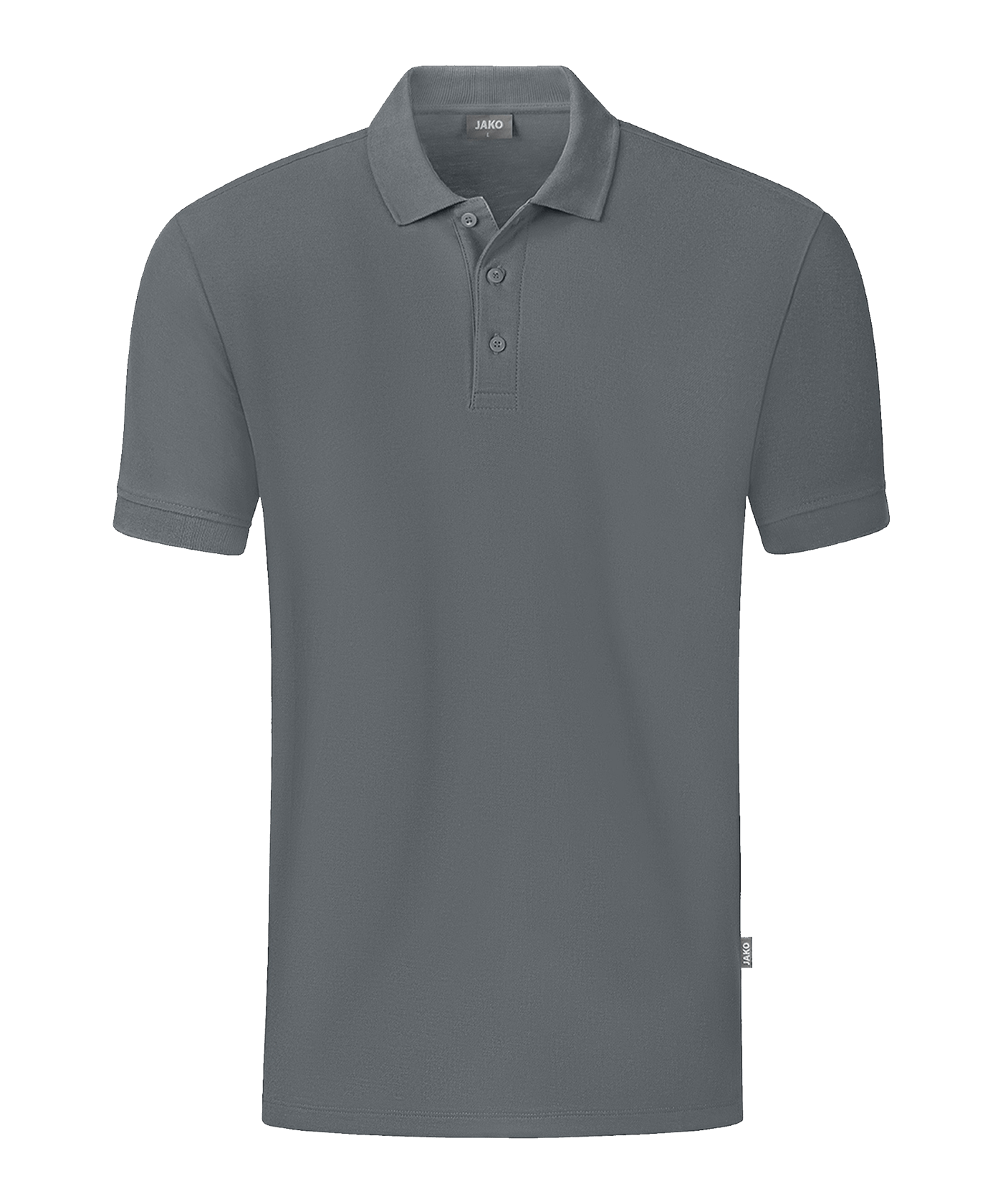 Jako Organic Polo Shirt Kids Grau F840 - grau