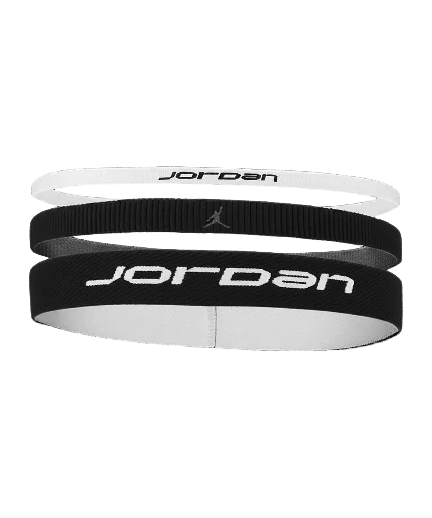 Nike Elastic Sport Wide 3 PK Stirnband Schwarz F036 - schwarz