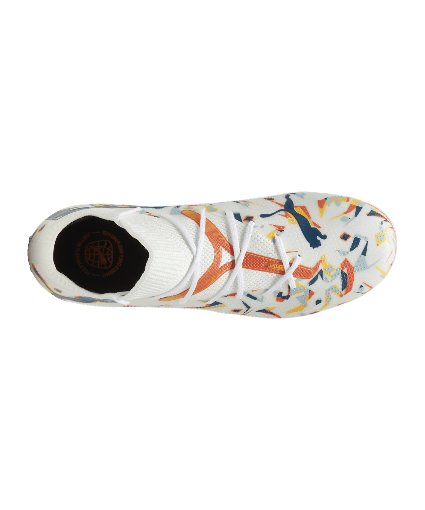 PUMA FUTURE 7 Match Creativity FG/AG Jr Kids Weiss Grün F01 - weiss