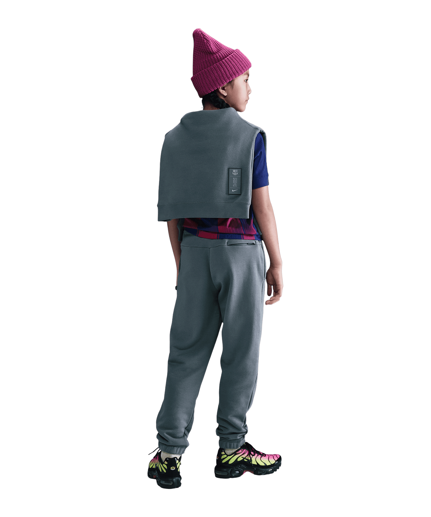 Nike FC Barcelona NSW Air Jogginghose Kids Grau F084 - grau