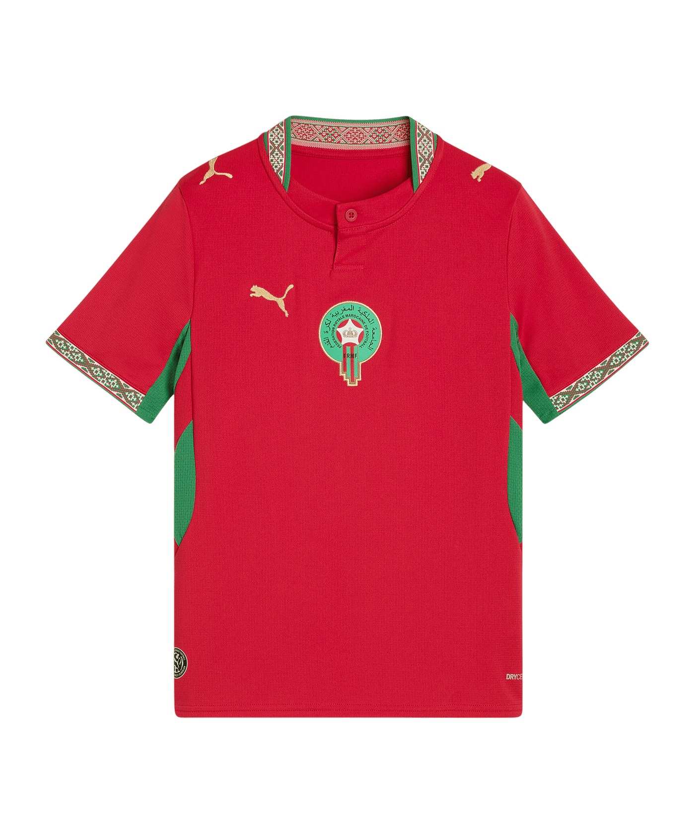 PUMA FRMF Marokko Trikot Home WM 2026 Kids Rot F01 - rot
