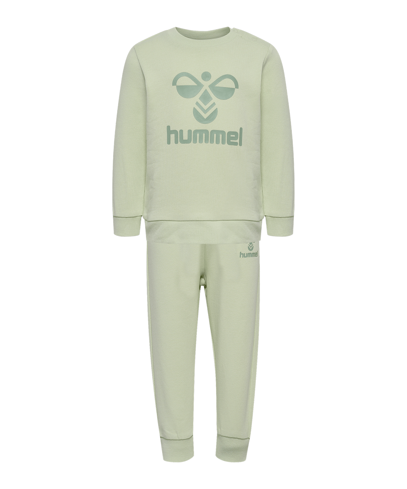 Hummel Arine Crew Anzug Kids Grün F6275 - gruen
