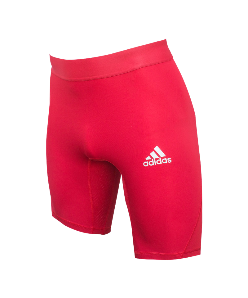 adidas Alpha Skin Sprt ST Short Rot - rot