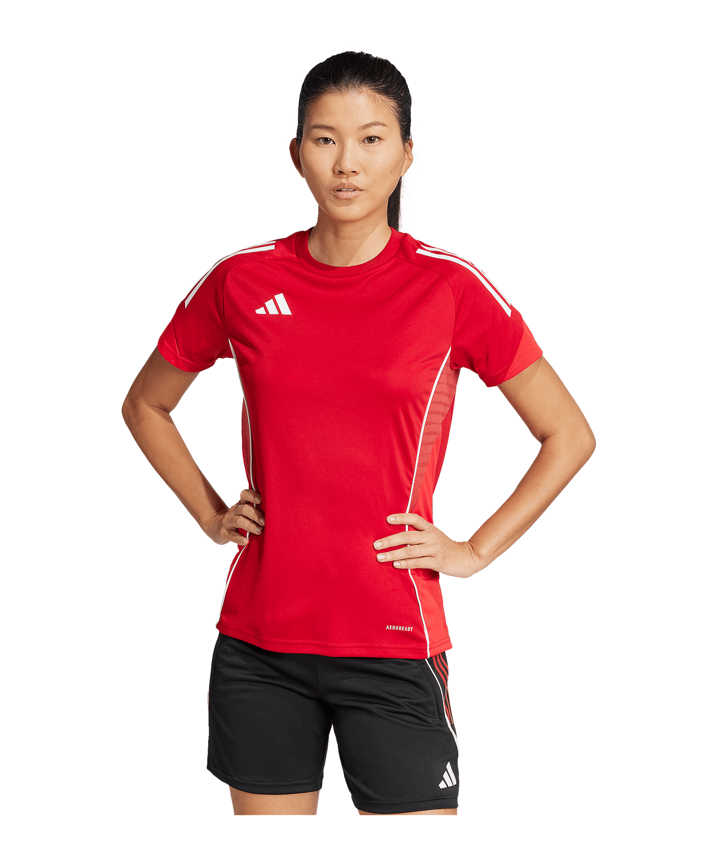 adidas Tiro 25 Competition Trainingsshirt Damen - rot
