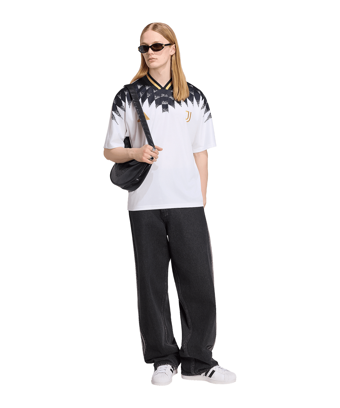 adidas Juventus Turin Stadium Trikot Weiß - weiss