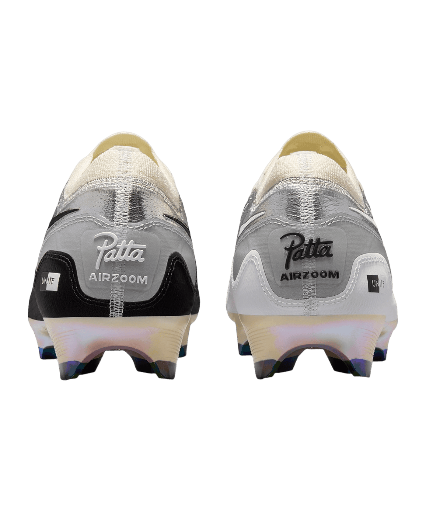 Nike Air Zoom Mercurial Vapor XVI Elite FG X2 Patta Unite Silber F001 - silber