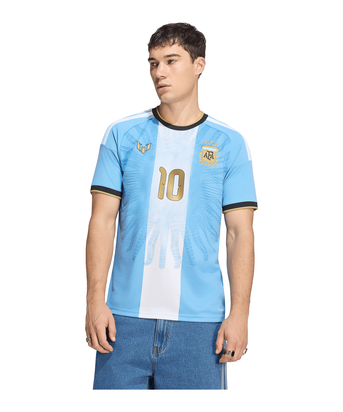 adidas Argentinien Messi Trikot 2026 Blau - blau