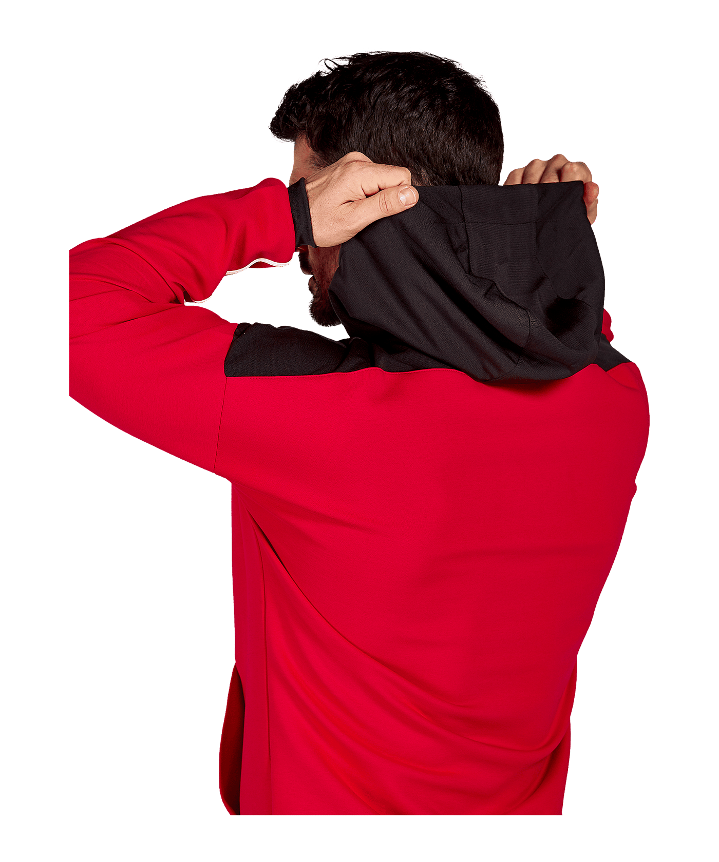 Erima Change by Hoody Rot Schwarz - rot