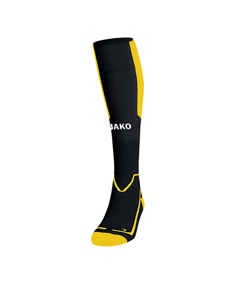 Jako Lazio Stutzenstrumpf Schwarz Gelb F03 - schwarz
