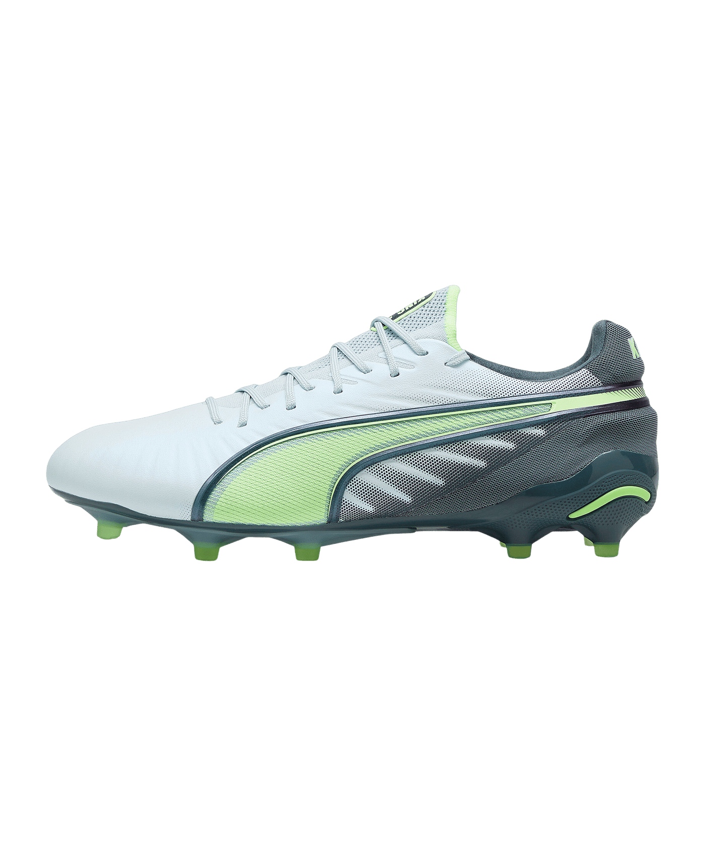 PUMA KING Ultimate FG/AG Lights Out Blau Grün F03 - blau
