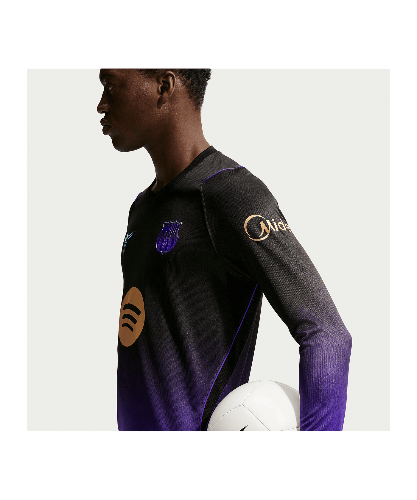Nike FC Barcelona Trikot Langarm Away 2026/2027 Lila F505 - lila