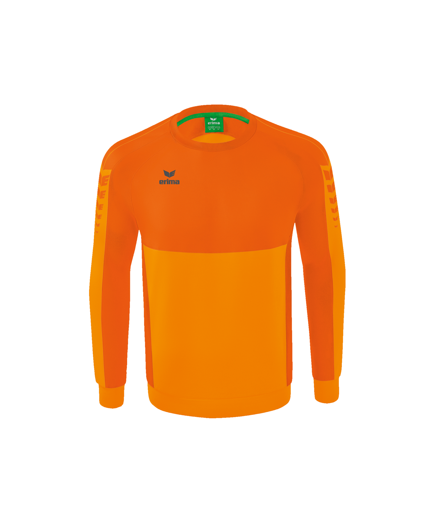 Erima Six Wings Sweatshirt Kids Orange Orange - orange