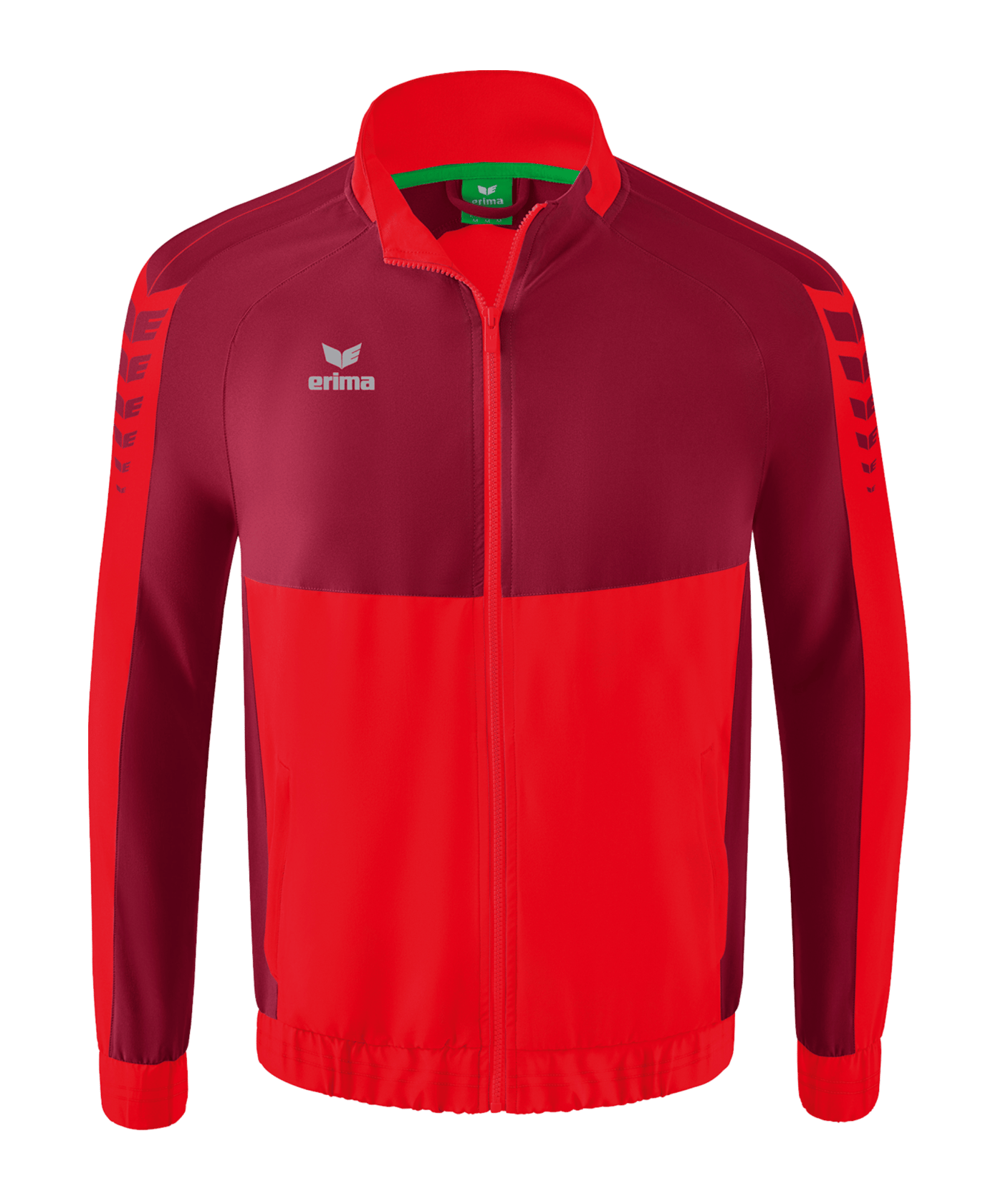 Erima Six Wings Präsentationsjacke Kids Rot - rot