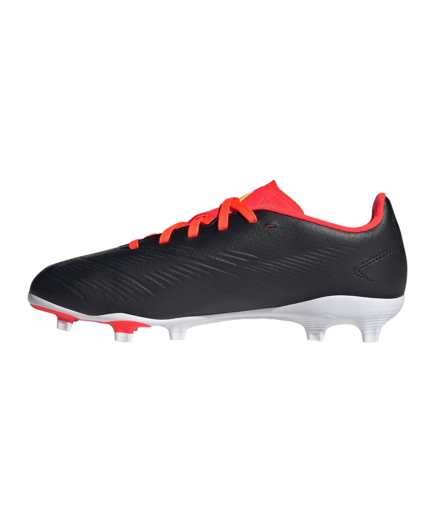 adidas Predator League FG Solar Energy Kids Rot - schwarz