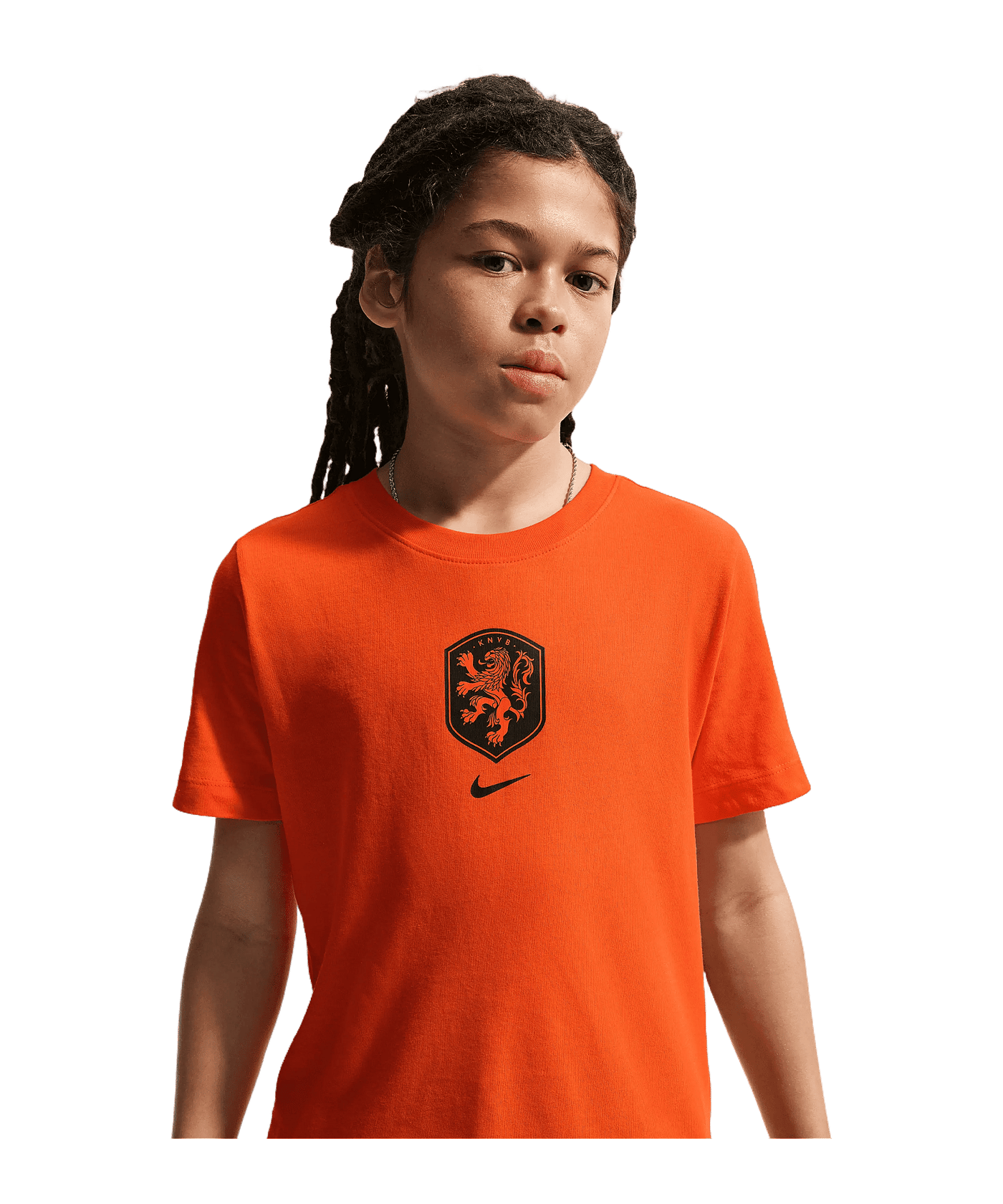 Nike KNVB Niederlande Crest T-Shirt Kids Orange F819 - orange